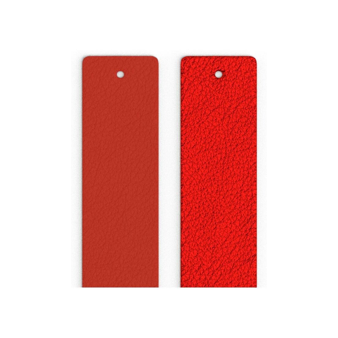 Cuir pour bracelet Les Georgettes Rouge Passion / Glamour, 25mm