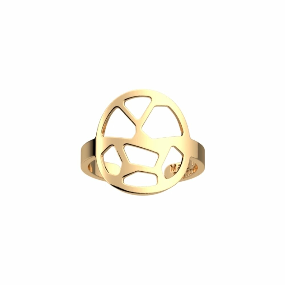 Achat Bague Les Georgettes Les Essentielles Girafe dorée, largeur 16mm, taille 58