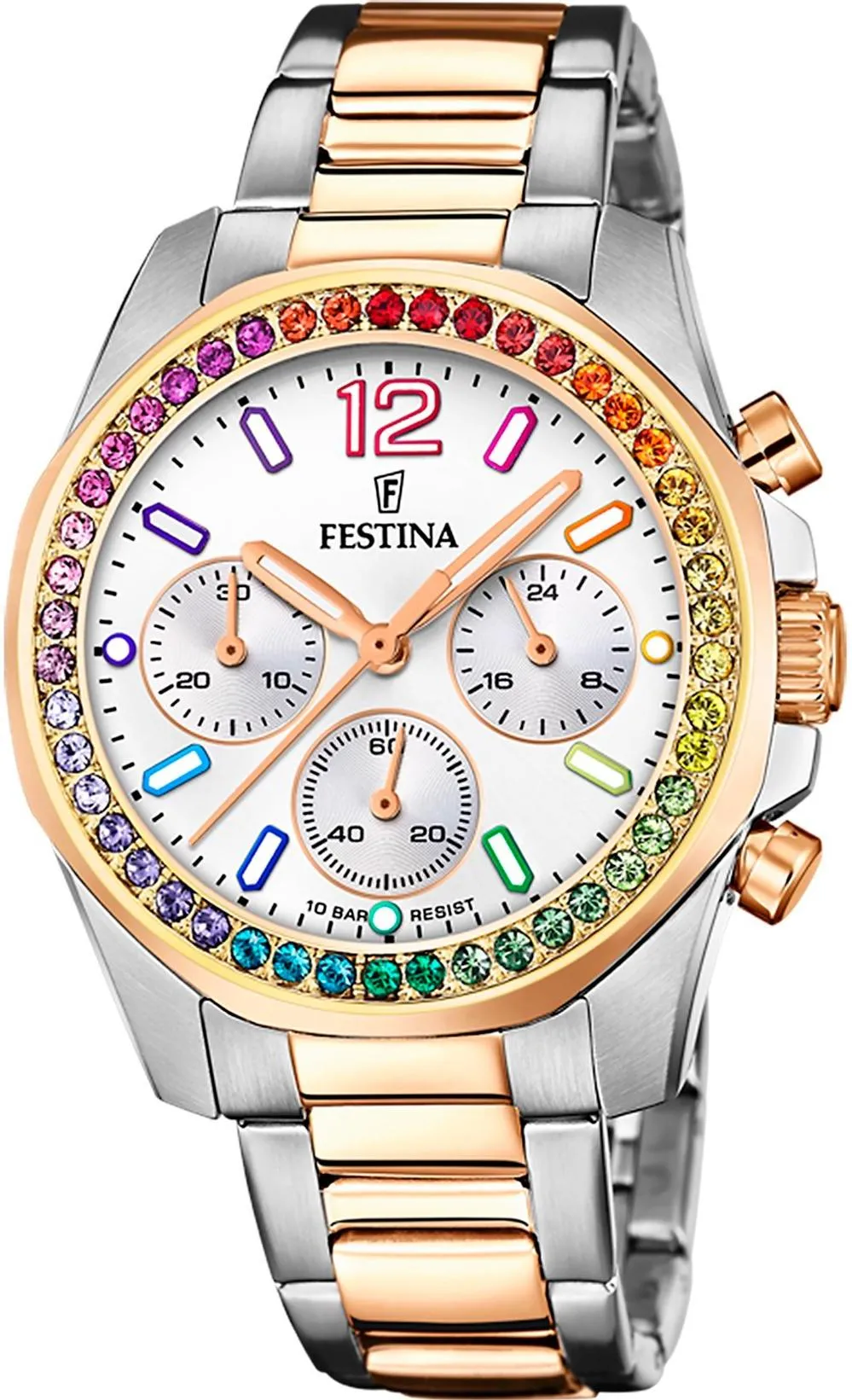 Festina Boyfriend F20608/2 Chronographe pour femmes