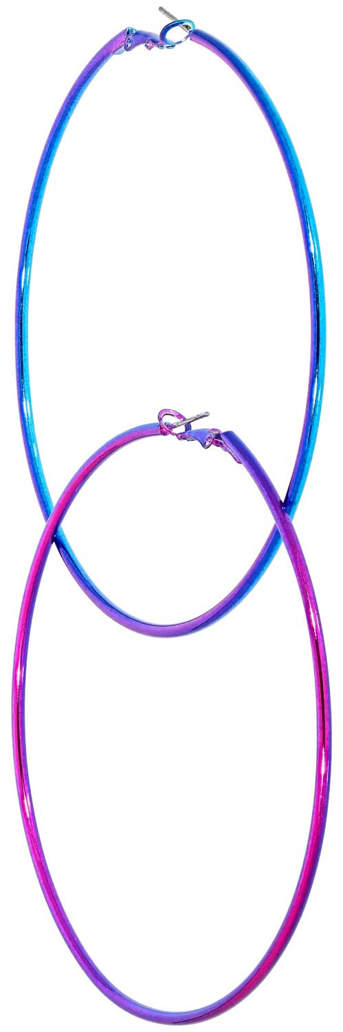 Créoles - Bluish Purple