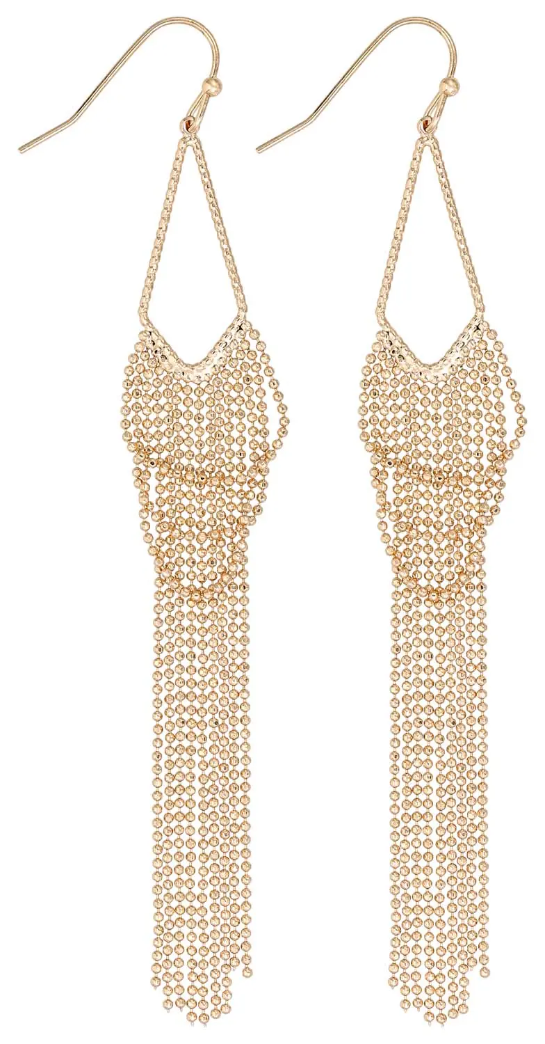 Boucles d'oreilles - Golden Tassel