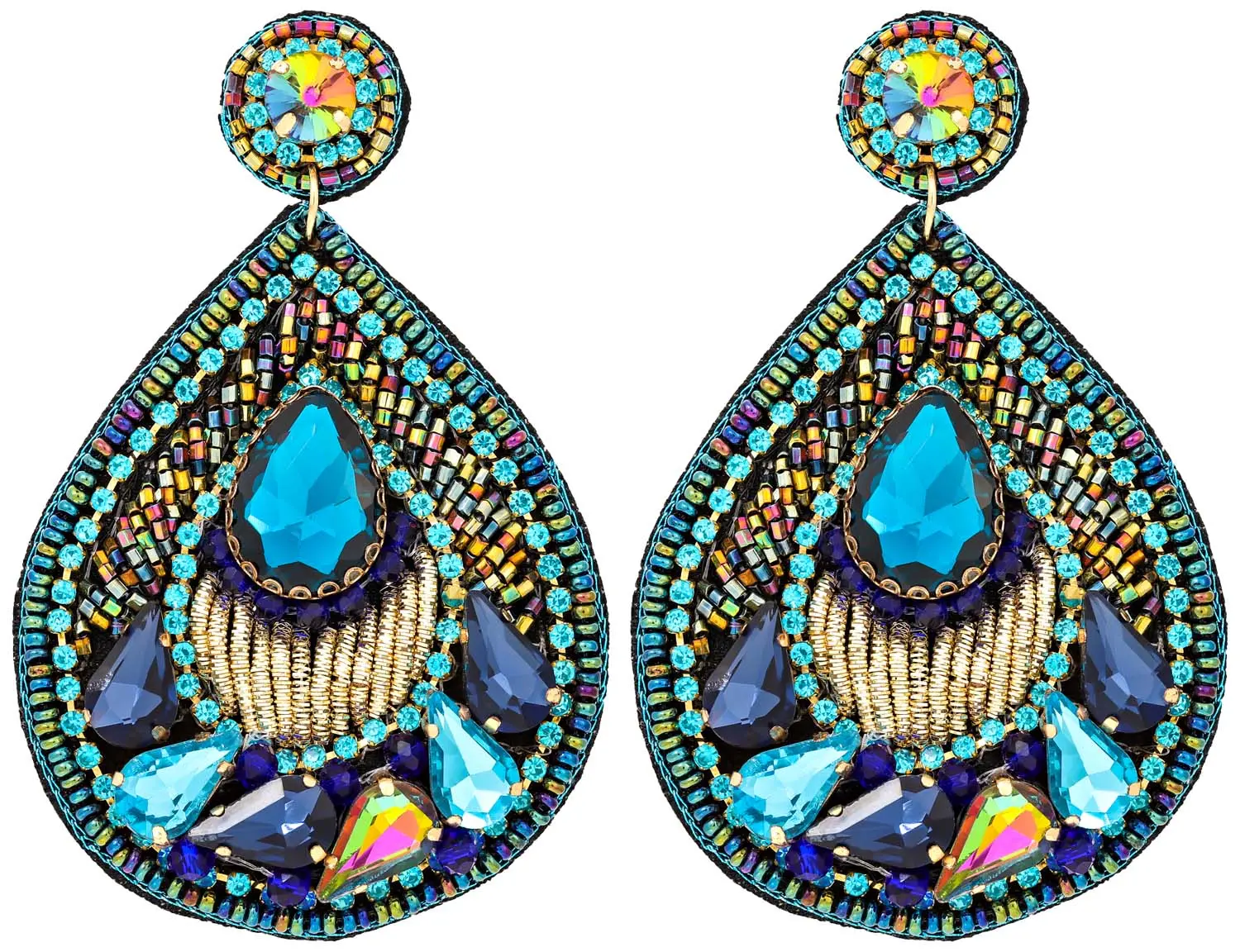 Boucles d'oreilles - Sparkling Teal