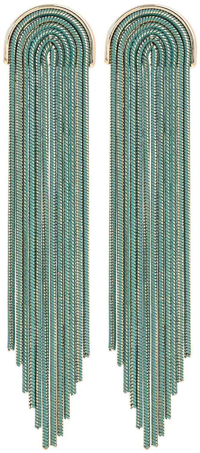 Clous d’oreilles - Green Waterfall