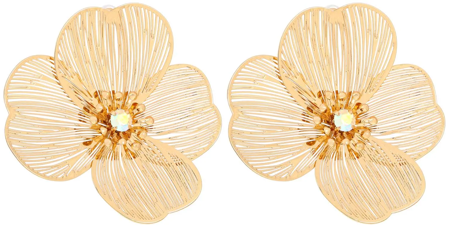 Boucles d'oreilles - Golden Petal