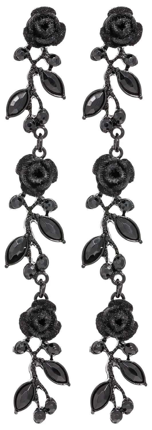 Boucles d’oreilles - Black Rose