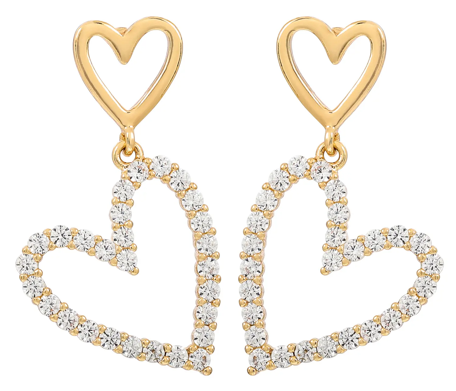 Boucles d'oreilles - Shining Hearts