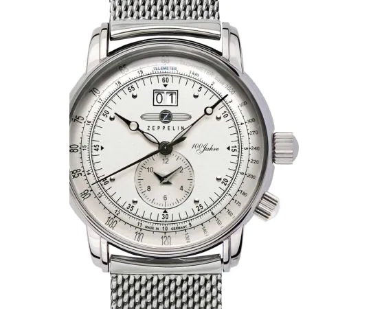 Zeppelin 7640M-1 100 ans Zeppelin Montre Homme 43mm 5ATM