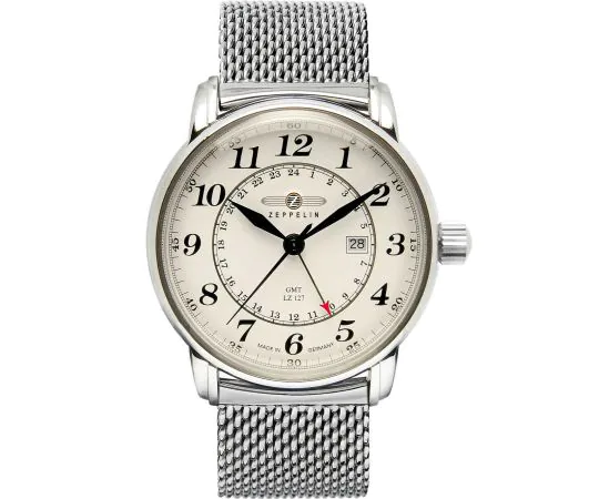 Zeppelin 7642M-5 Graf Zeppelin LZ127 GMT Montre Homme 43mm 5ATM