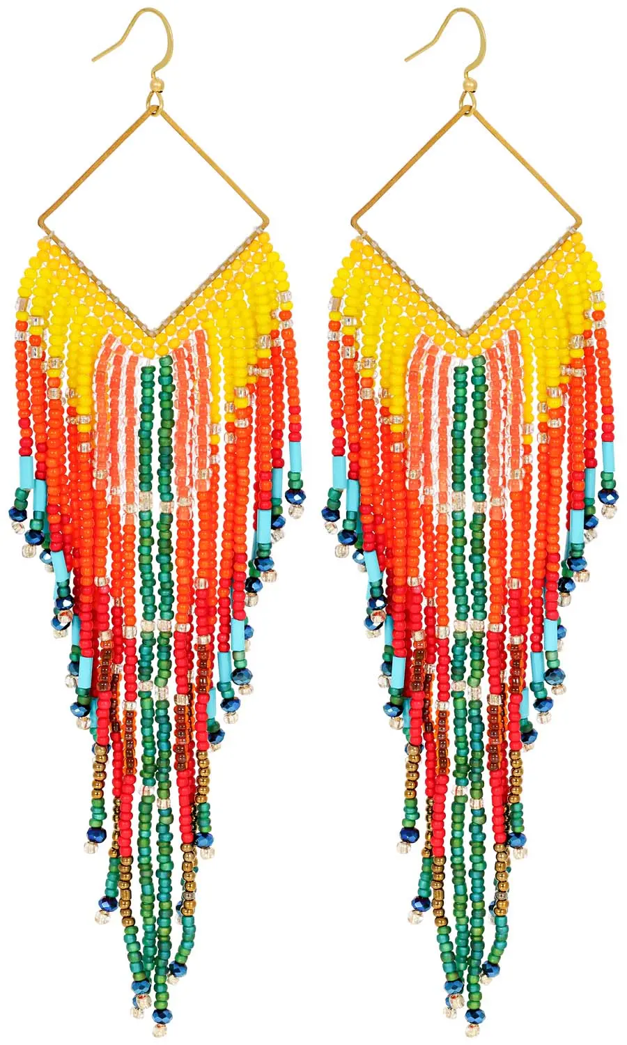 Pendants d'oreilles - Vibrant Beads