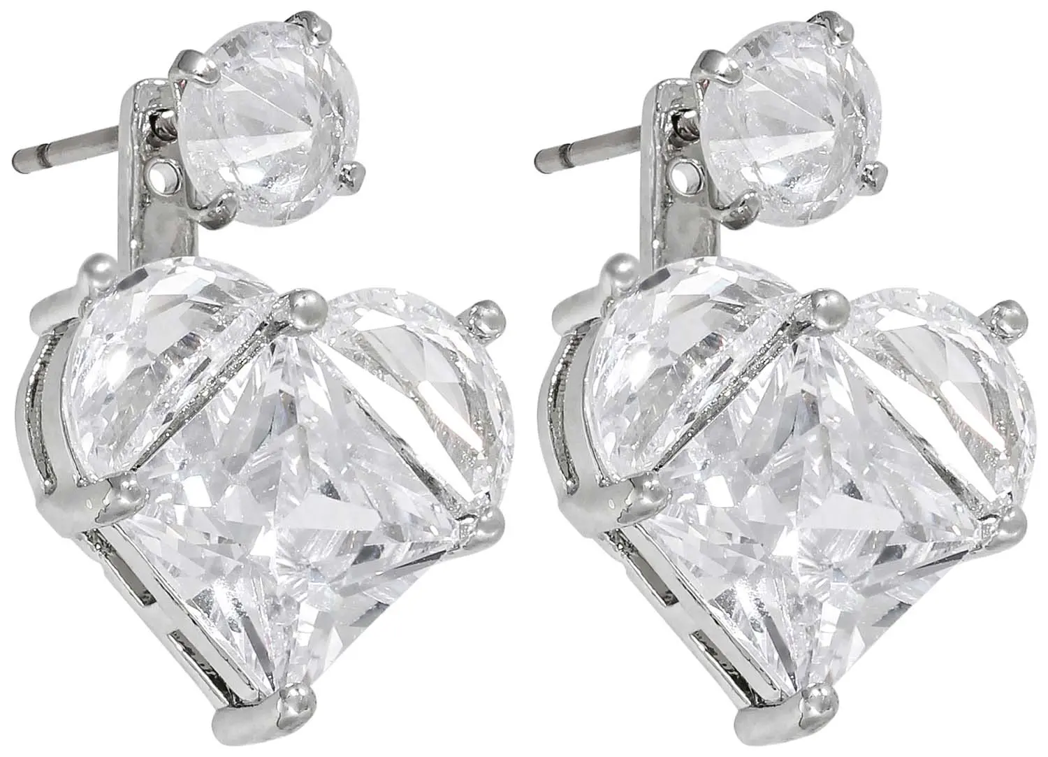 Clous d'oreilles - Glowy Hearts