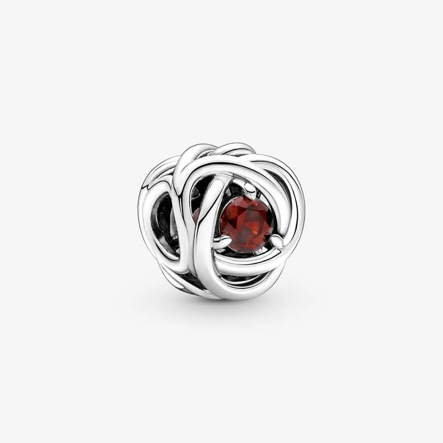 Cercle - Eternité Rouge - Charms - Pandora