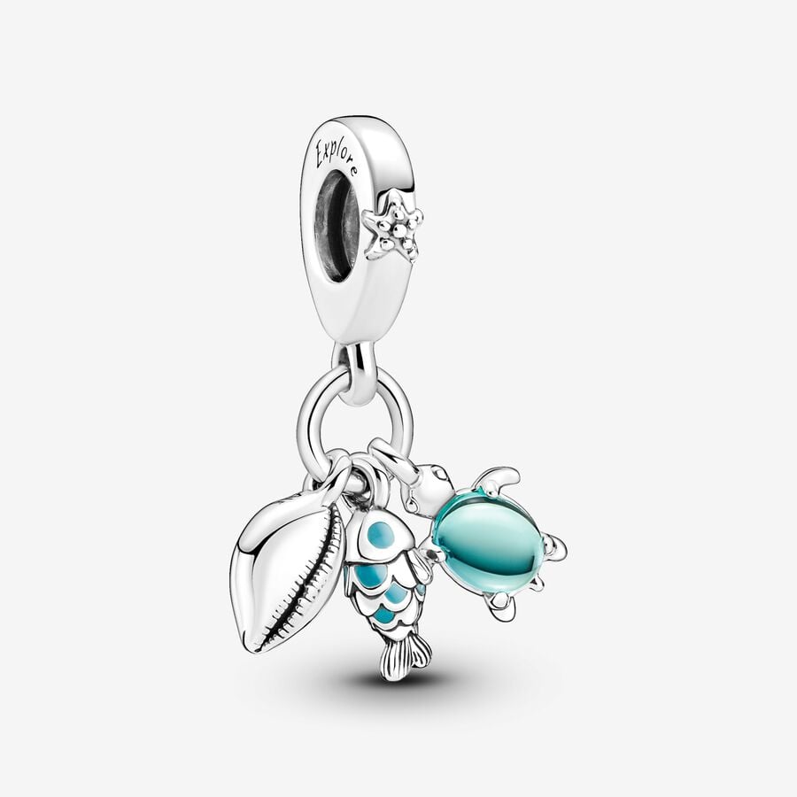 Animaux - Vie Sous-Marine - Argent - Charms - Pandora