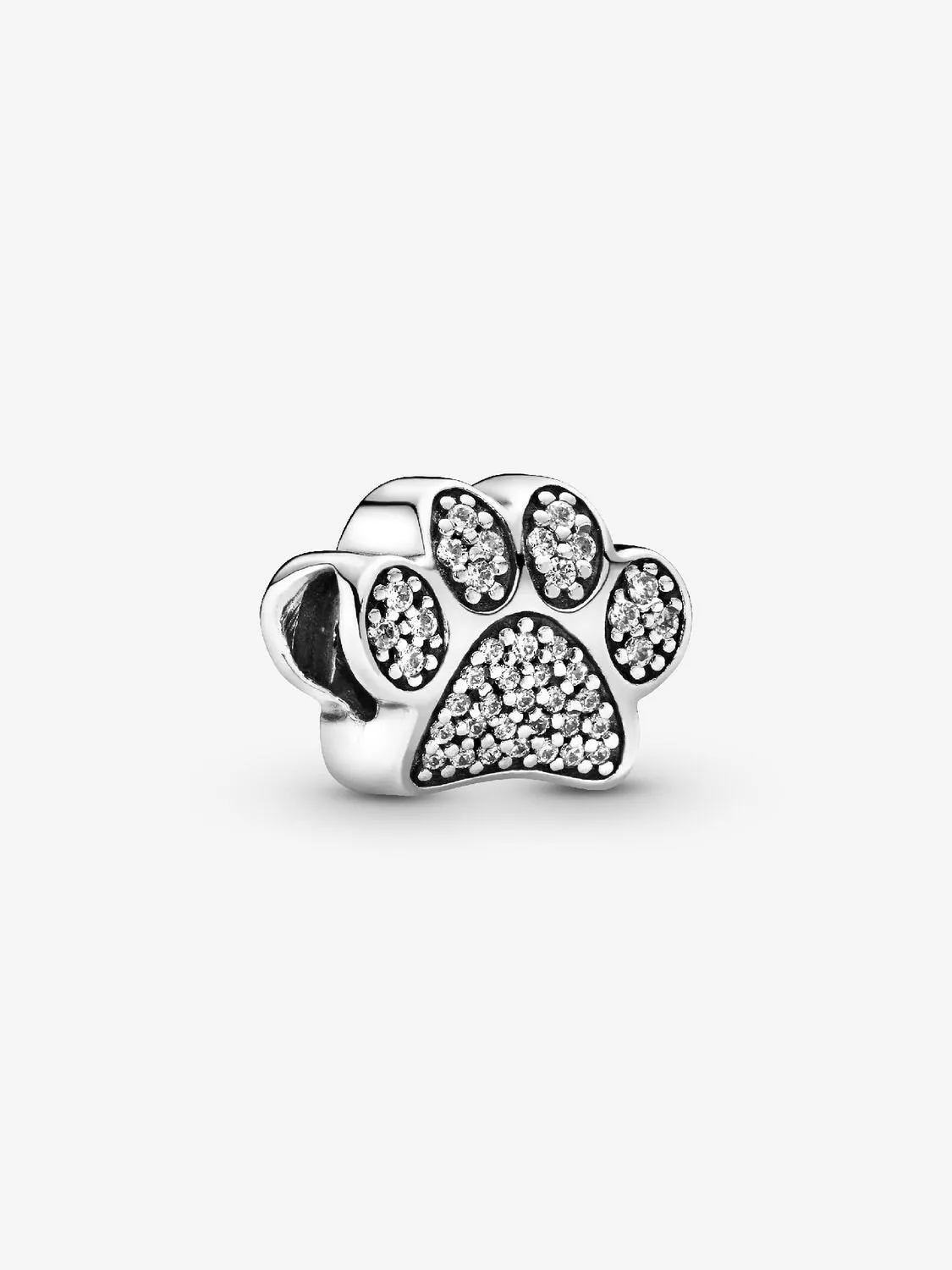 Animaux - Empreinte de Chat - Argent - Charms Pandora