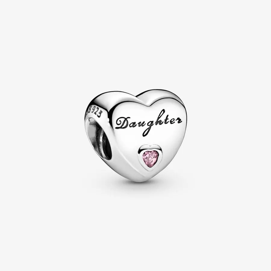 Famille - Fille - Argent - Charms - Pandora