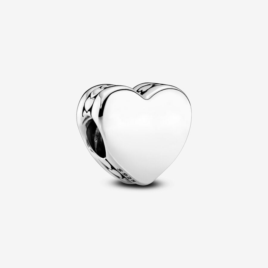 Coeur Gravable - Argent - Charms - Pandora