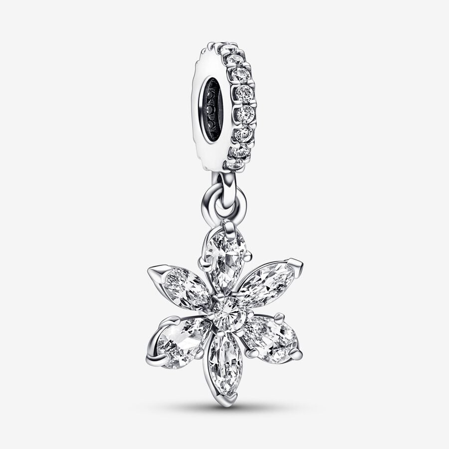 Nature - Herbier Scintillant - Argent - Charms - Pandora