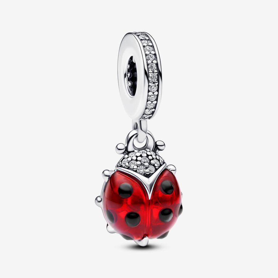 Animaux - Coccinelle - Argent - Charms - Pandora