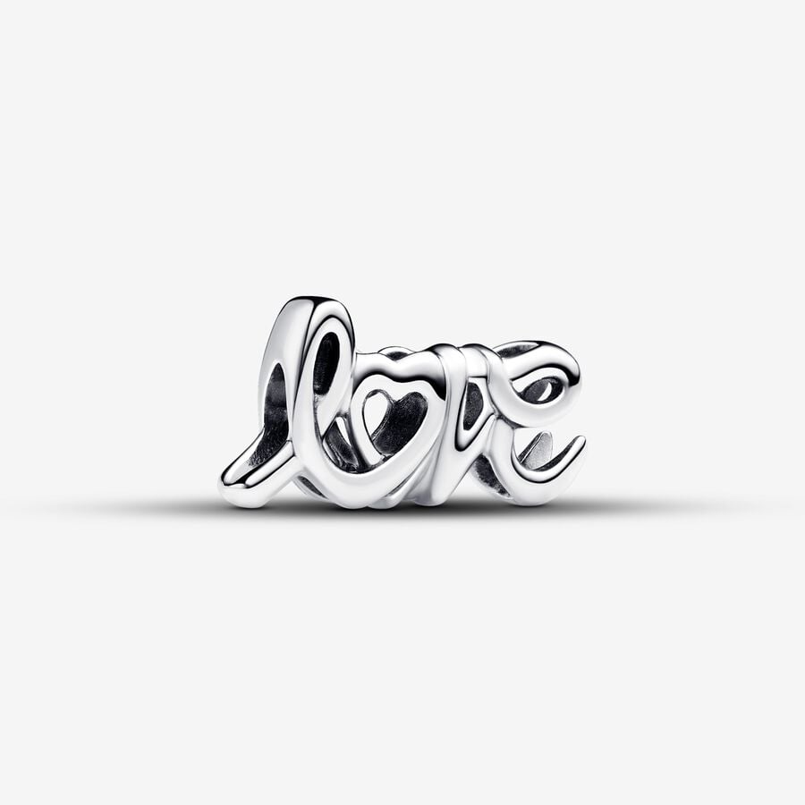 Love - Argent - Charms - Pandora