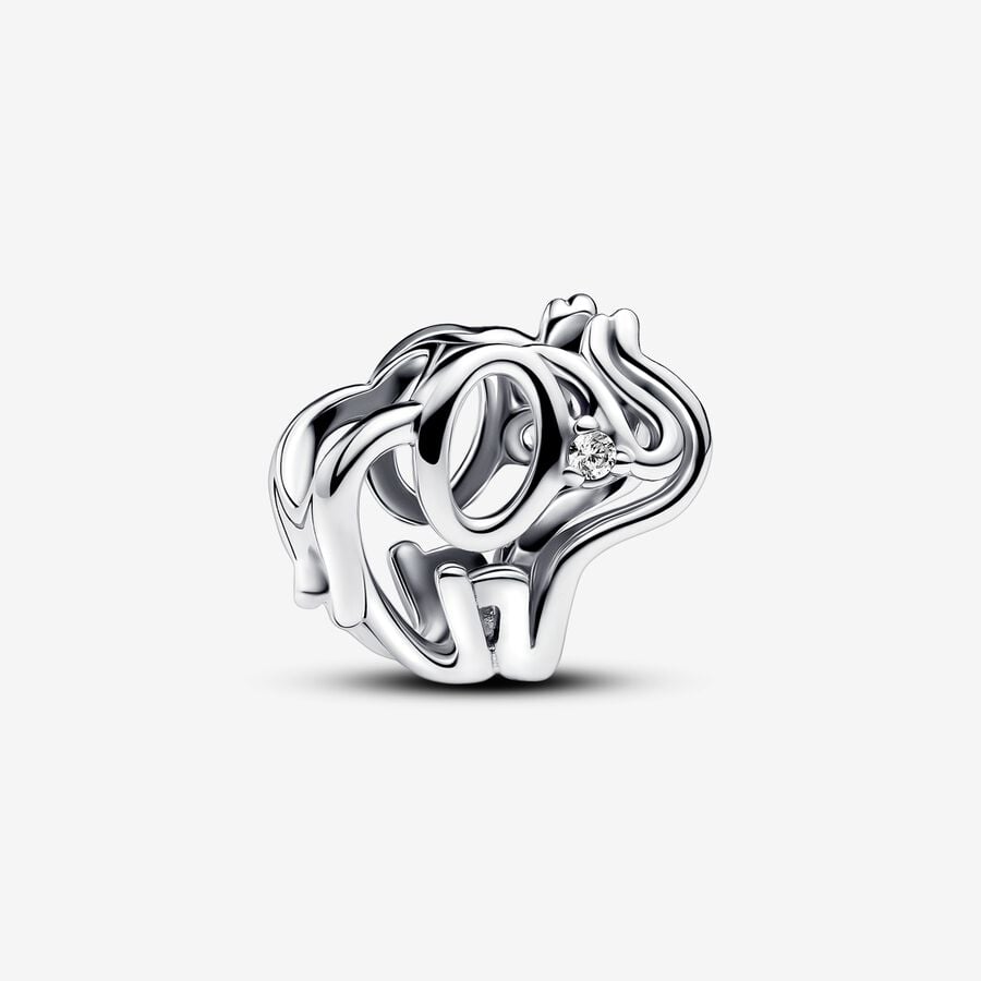 Animaux - Eléphant - Argent - Charms - Pandora