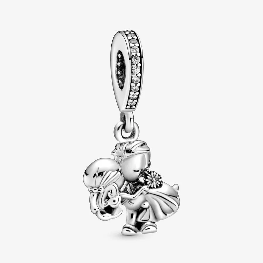 Amour - Couple de Mariés - Argent - Charms - Pandora
