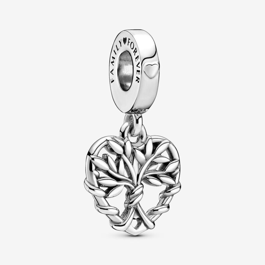 Arbre de Vie & Coeur - Argent - Charms - Pandora