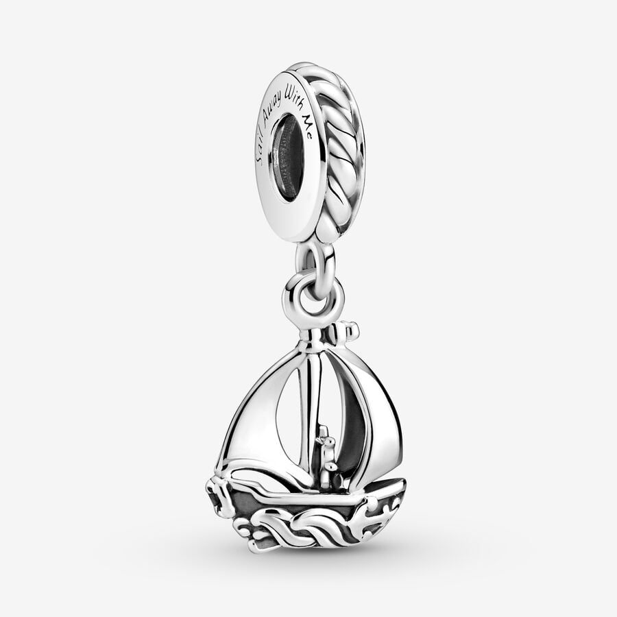Voyage - Voilier - Argent - Charms - Pandora