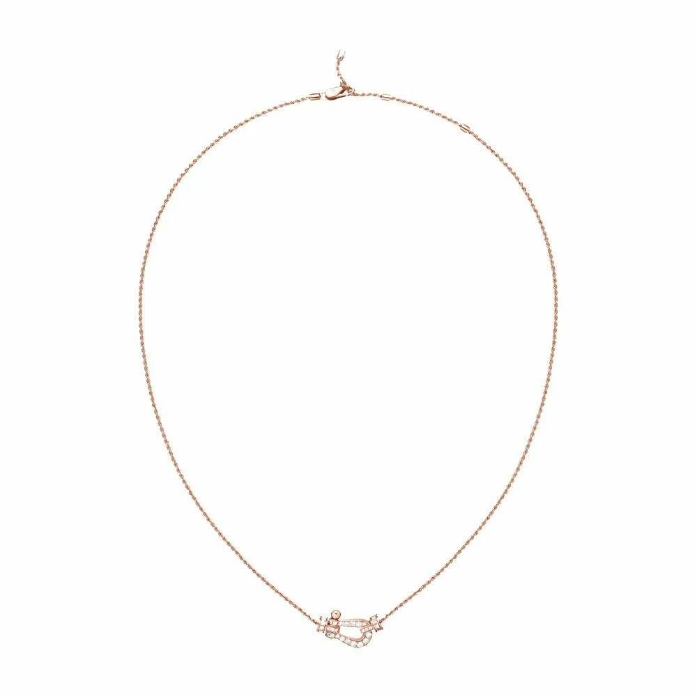 Force 10 Collier Fred Force 10 moyen modèle en or rose et diamants