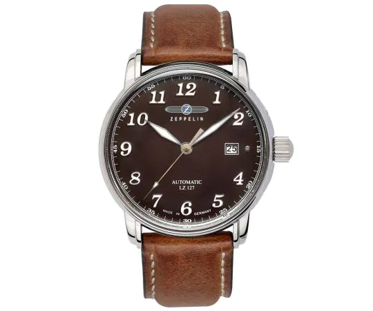 Zeppelin 8656-3 Graf Zeppelin Automatique Montre Homme 40mm 5ATM