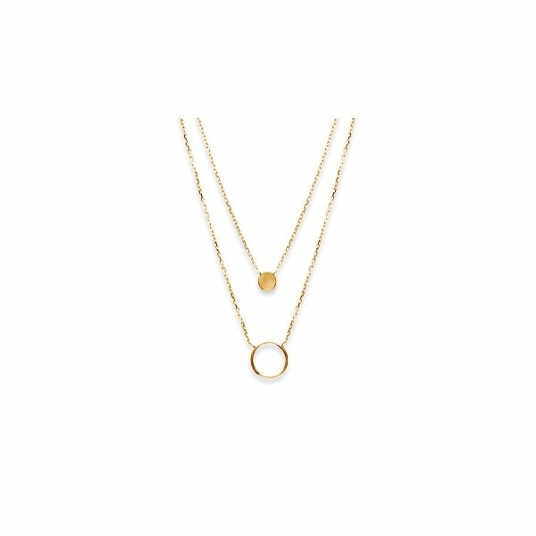 Achat Collier en plaqué or, 40cm