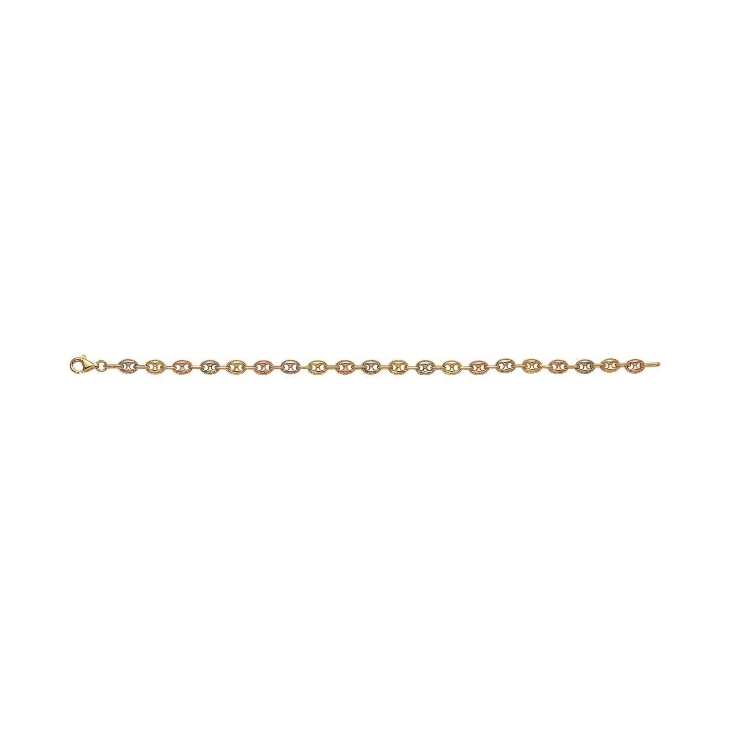 Achat Bracelet grain de café en or jaune, or blanc et or rose