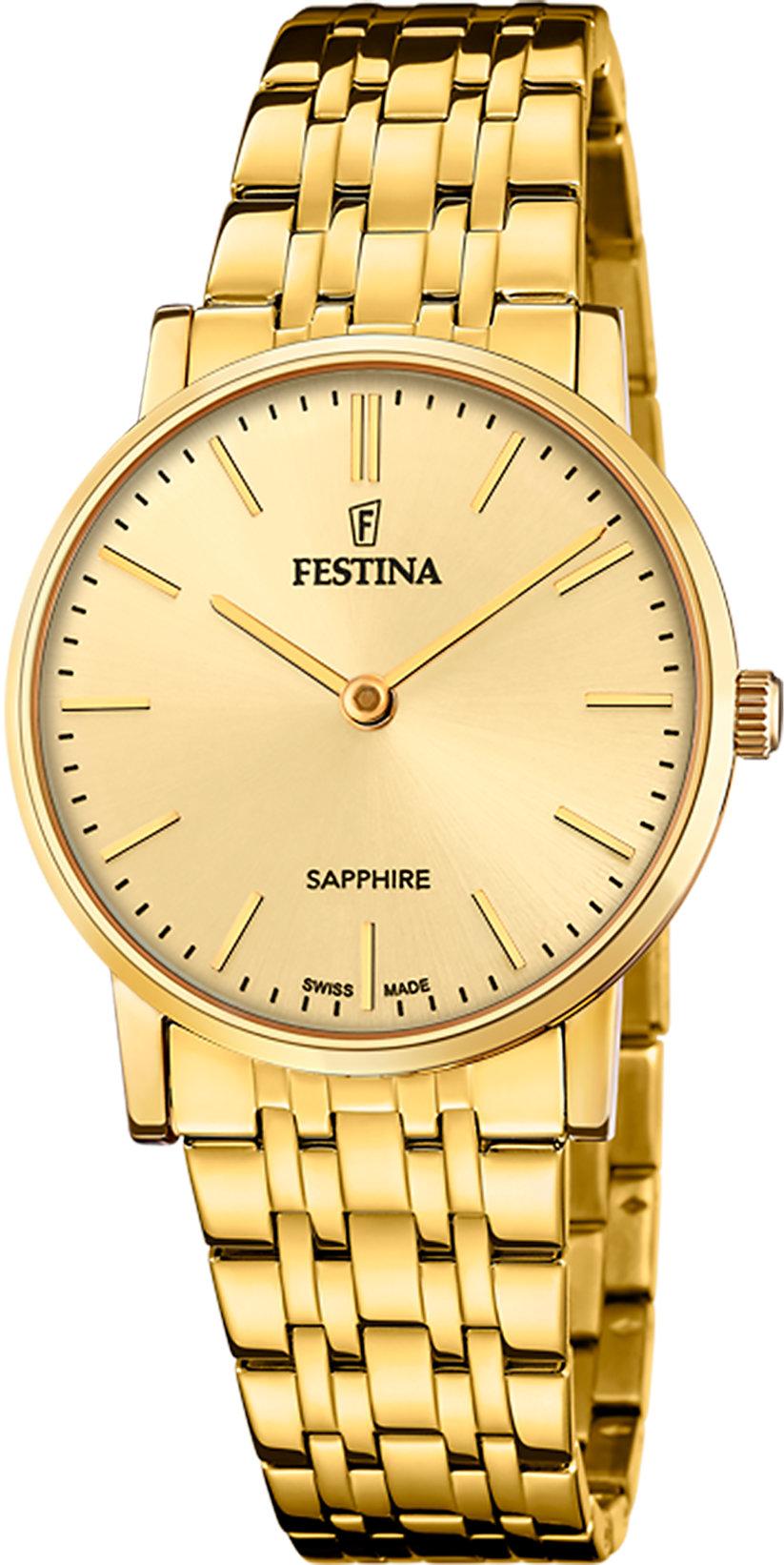 Festina ACERO CLASICO F20048/3 Montre Bracelet pour femmes