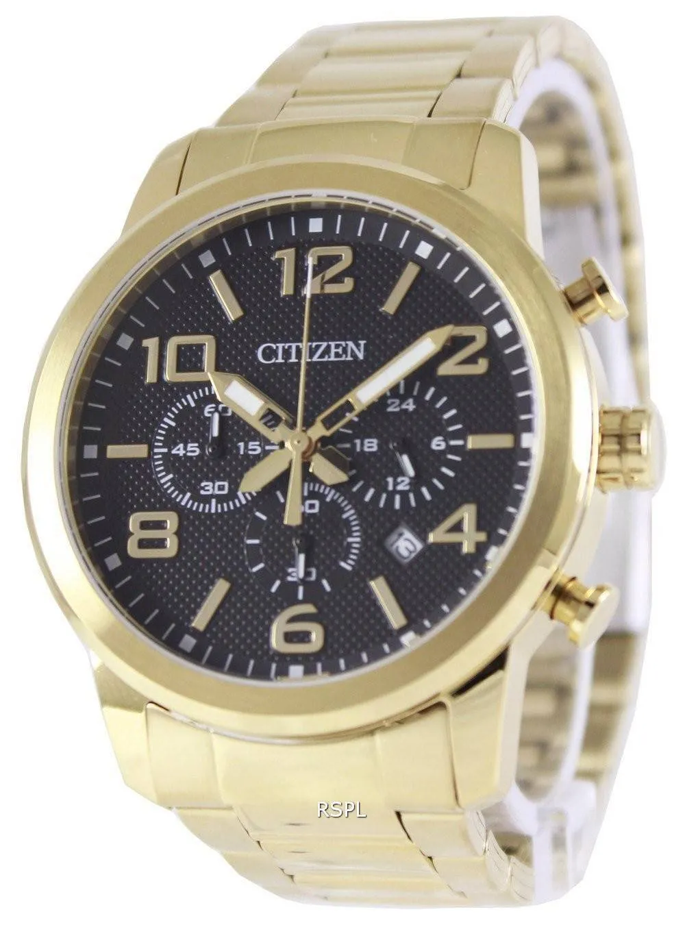 Montre Citizen Chronograph Gold Tone AN8052-55E masculine