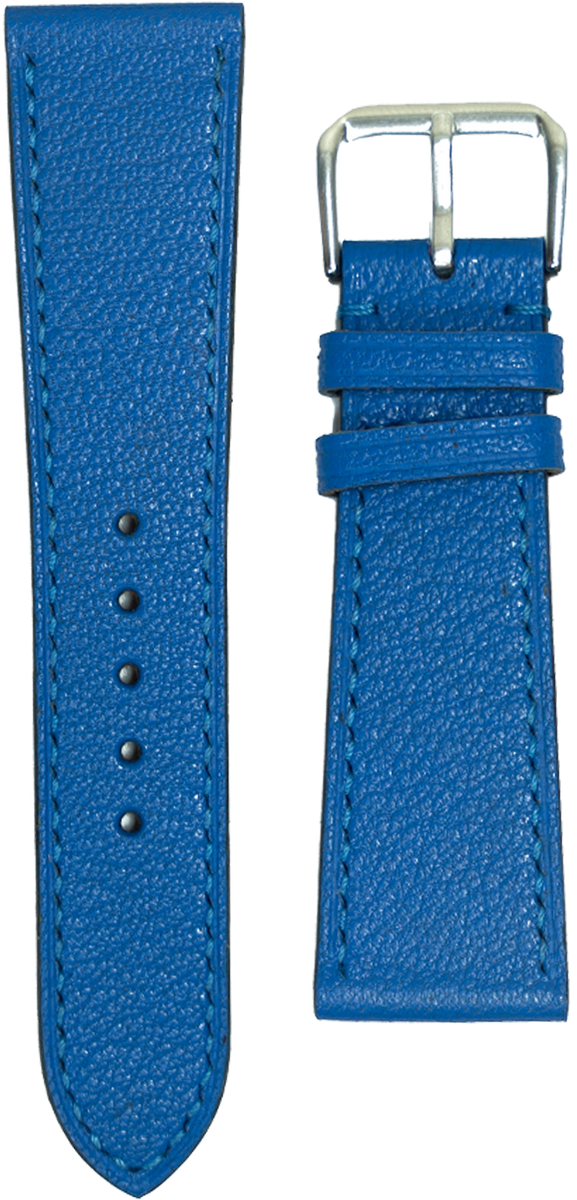 Alran Goat Leather Watch Strap - Blue