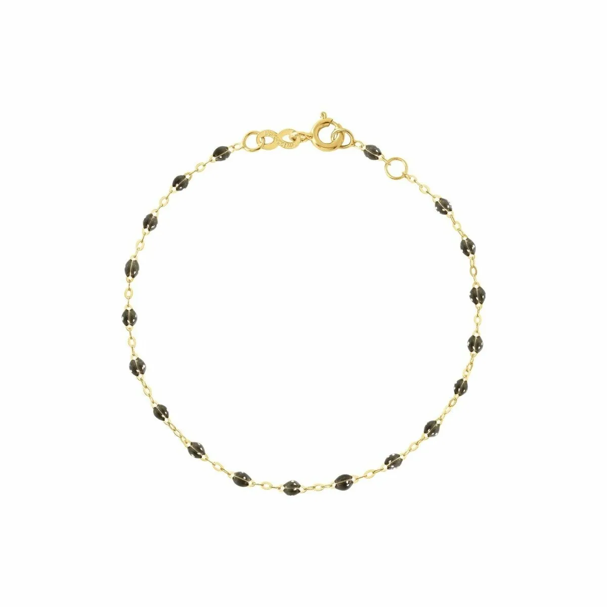 Bracelet Gigi Clozeau Classique en or rose et résine quartz, 17cm B3GI001J5717XX - Rigal