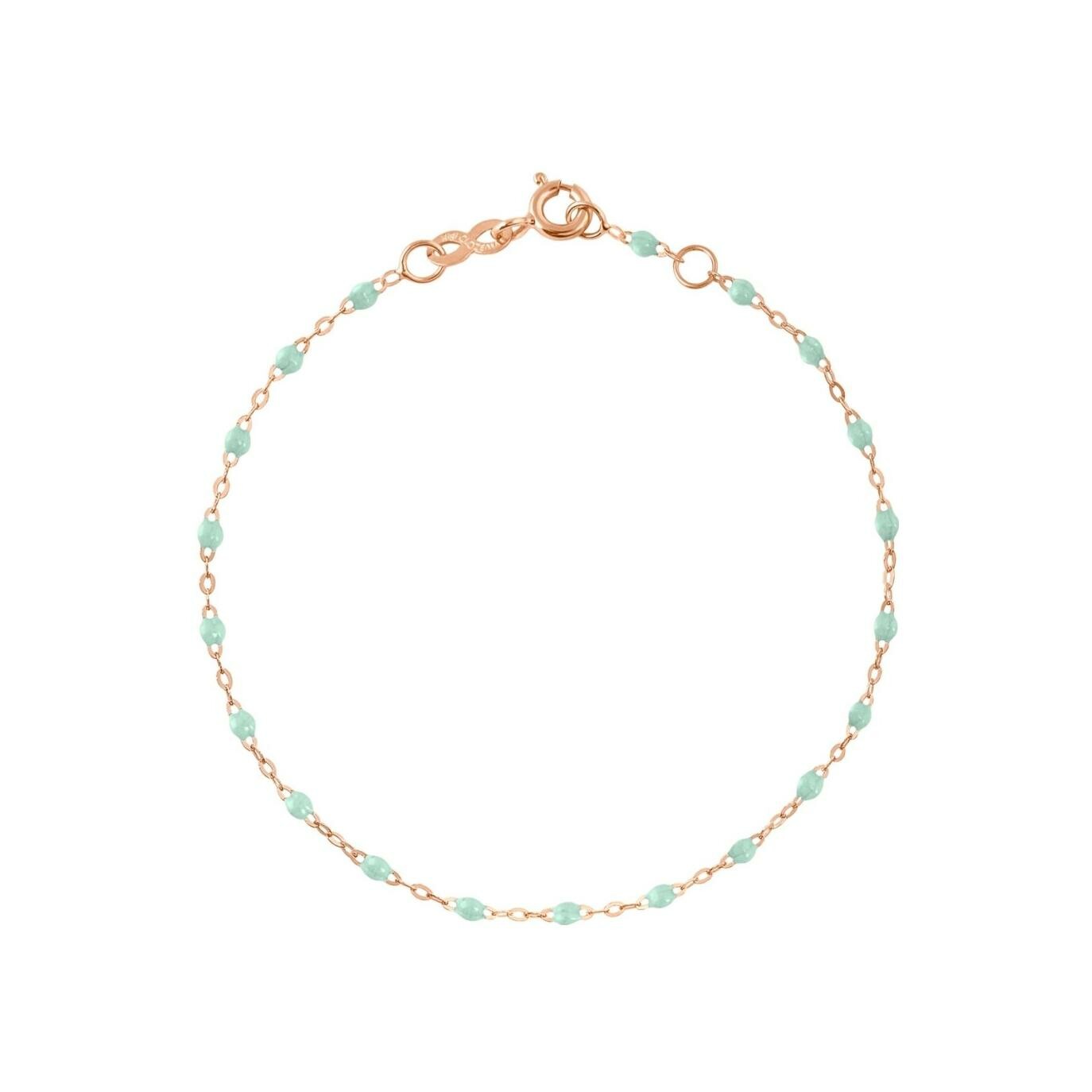Achat Bracelet Gigi Clozeau Classique en or rose et résine jade, 17cm