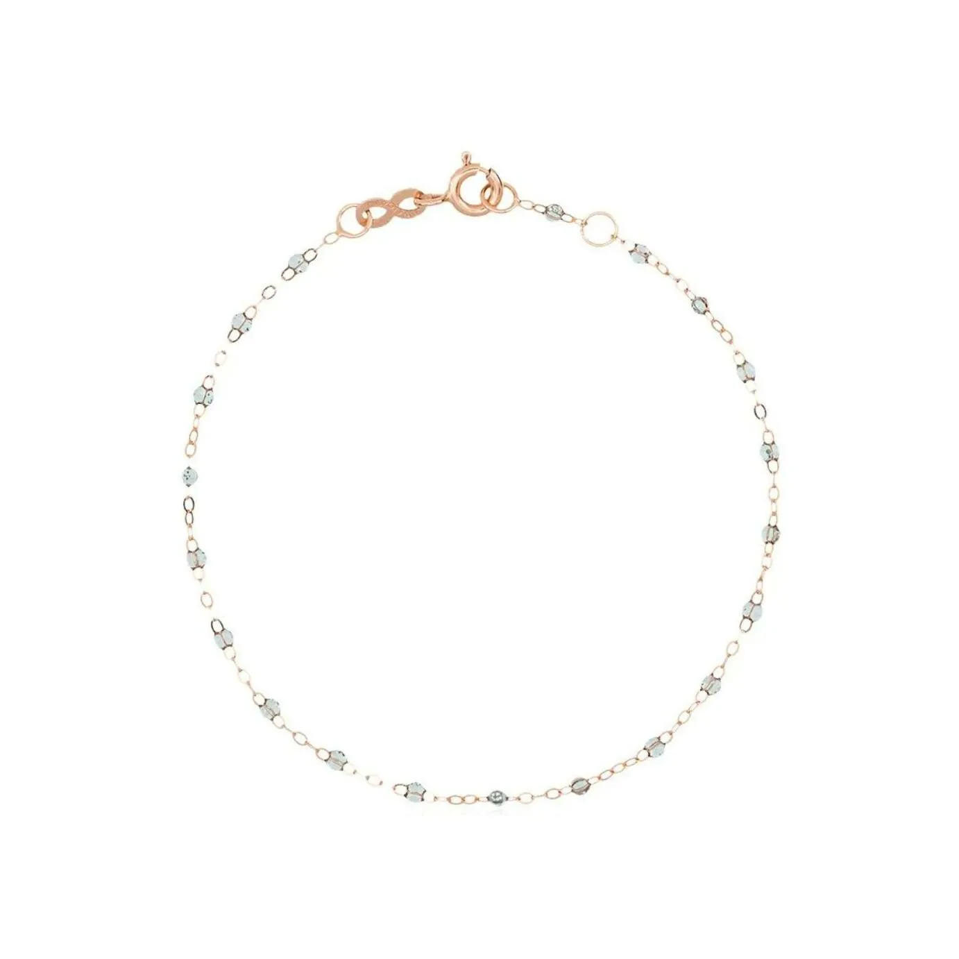 Achat Bracelet Gigi Clozeau Classique en or rose et résine Ice, 17cm