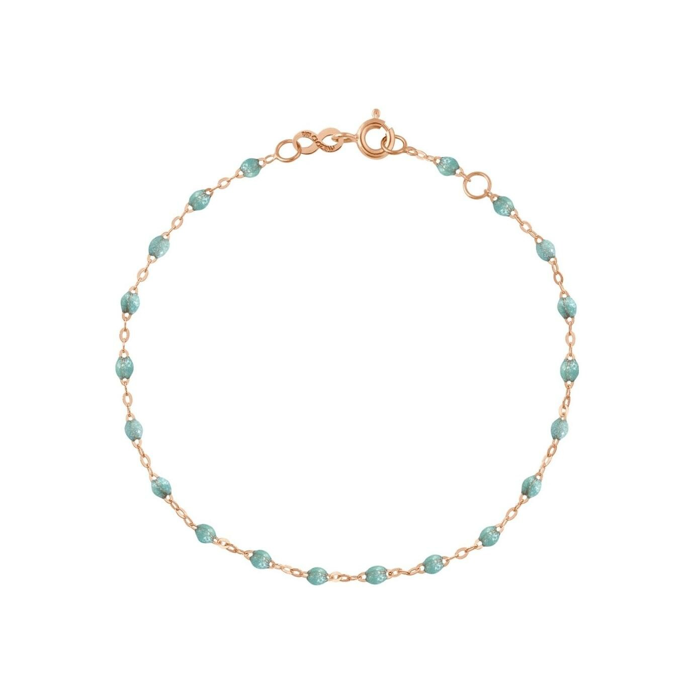 Achat Bracelet Gigi Clozeau Classique en or rose et résine glacier, 17cm