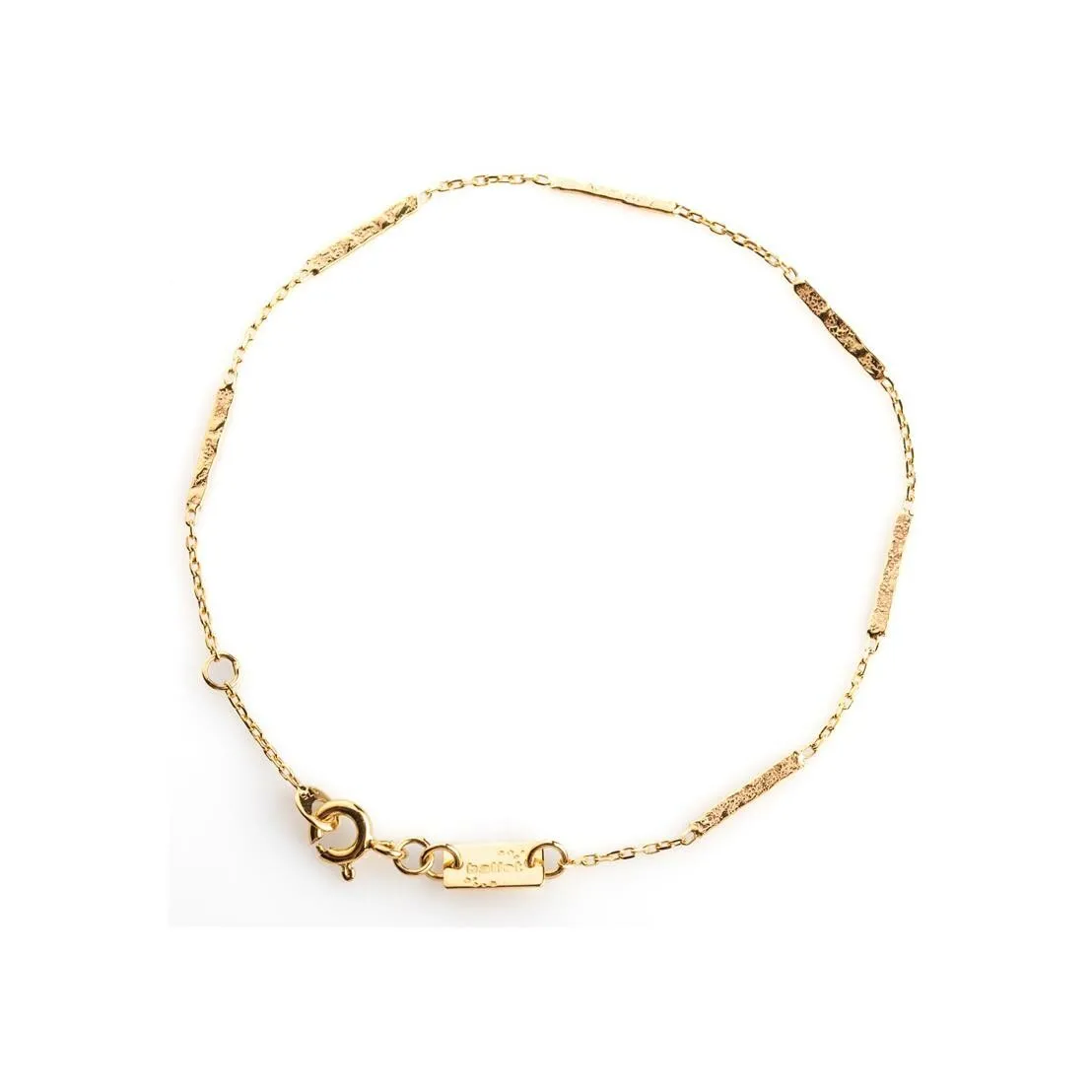 Achat Bracelet Maison Ballet by Scarlett fils grunge en or blanc