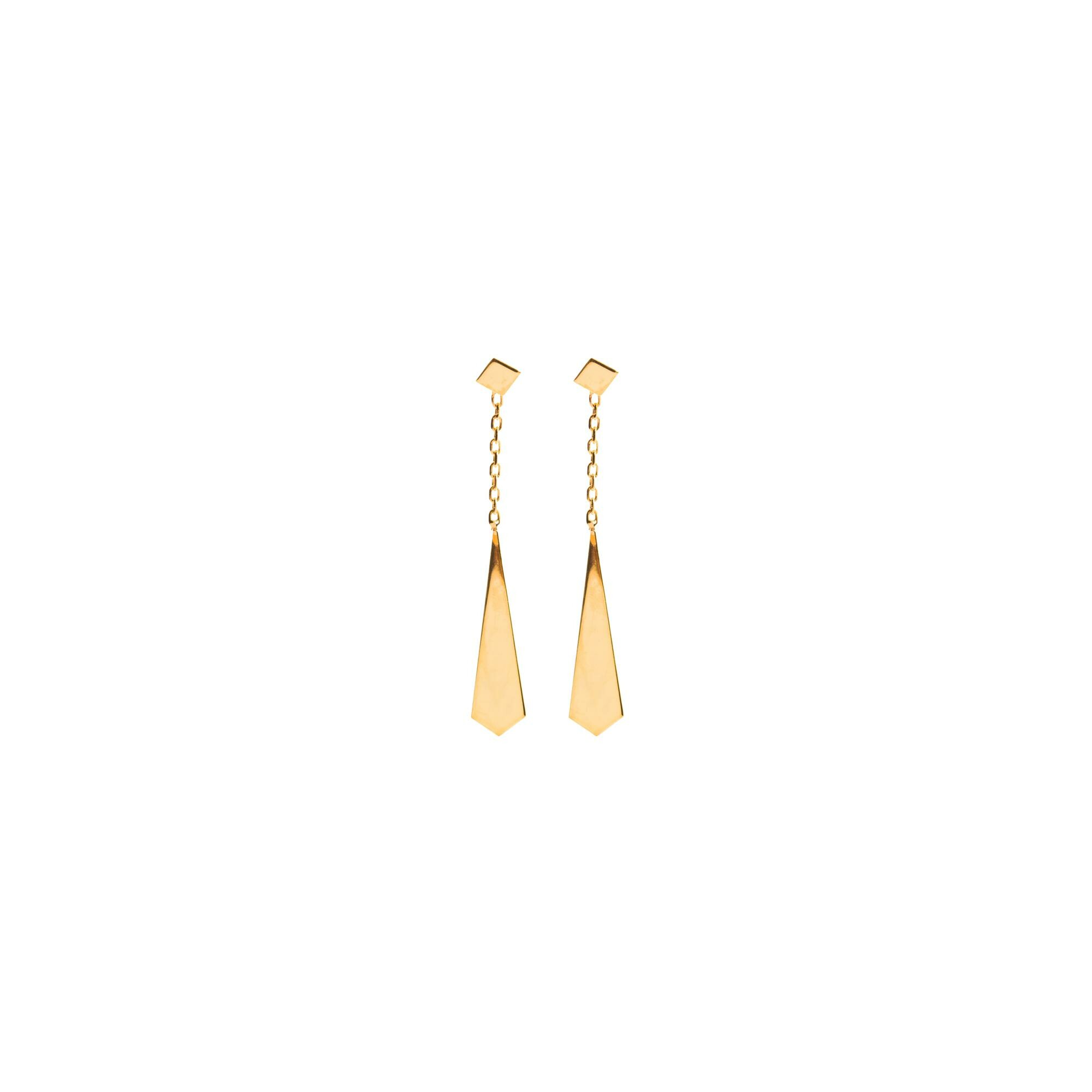 Achat Boucles d'oreilles Maison Ballet by Scarlett petit modèle en or jaune