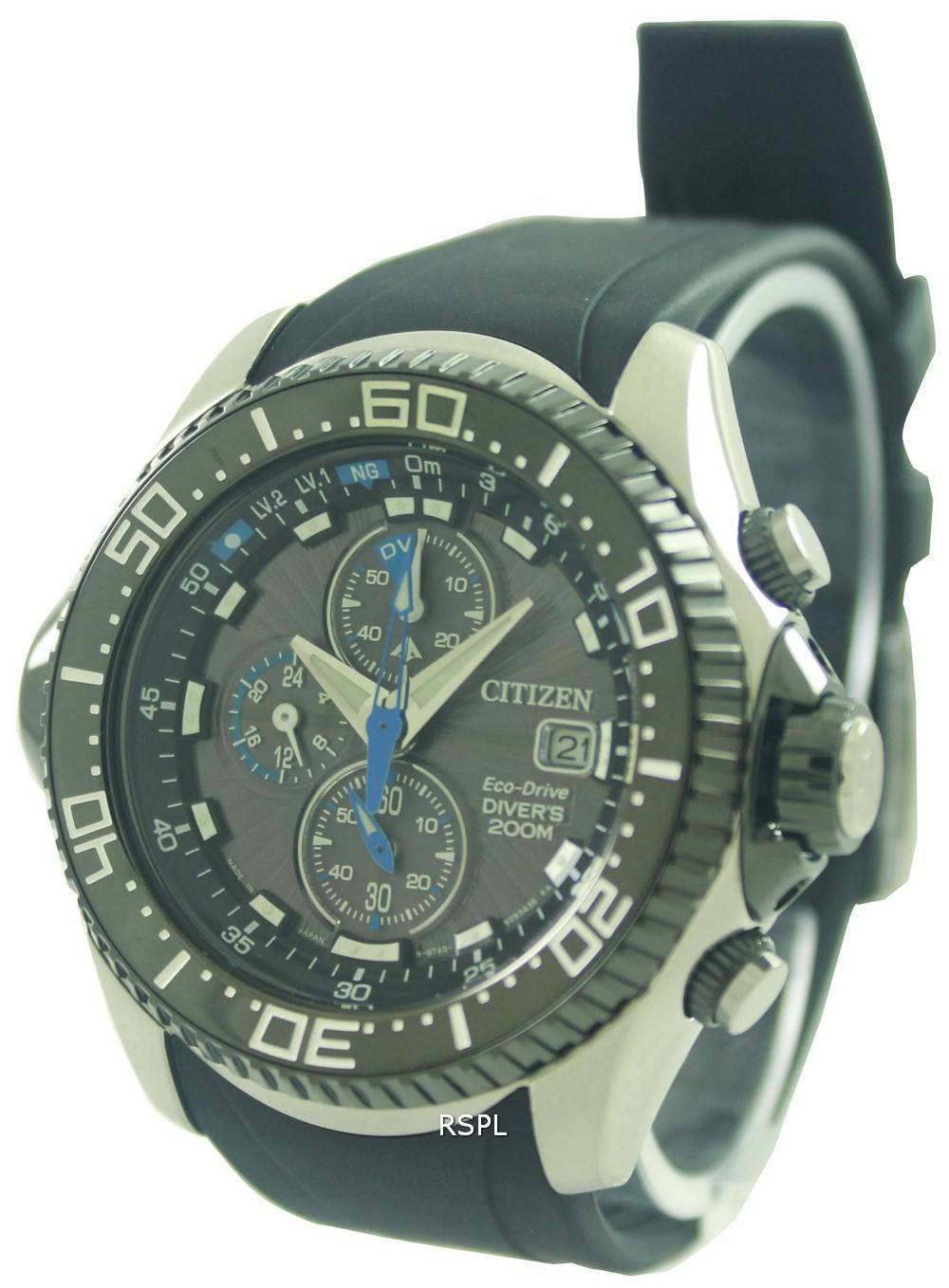 Montre BJ2110-01E BJ2110-01 BJ2110 de Citizen Promaster Eco Drive Aqualand Chronographe Diver