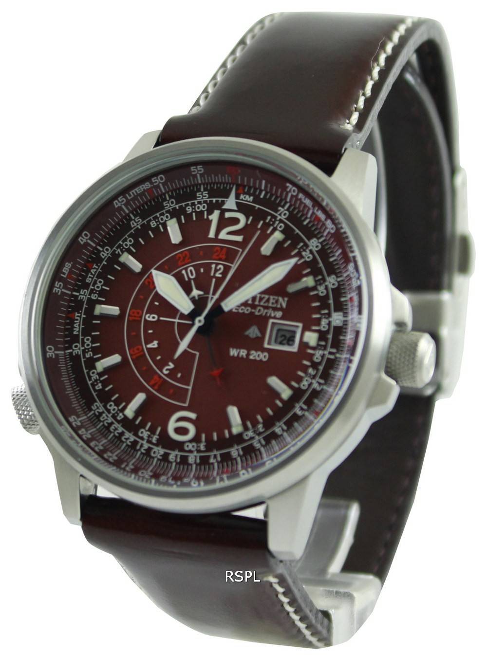 Citizen Promaster Sky Eco Drive NightHawk pilote BJ7010-24W