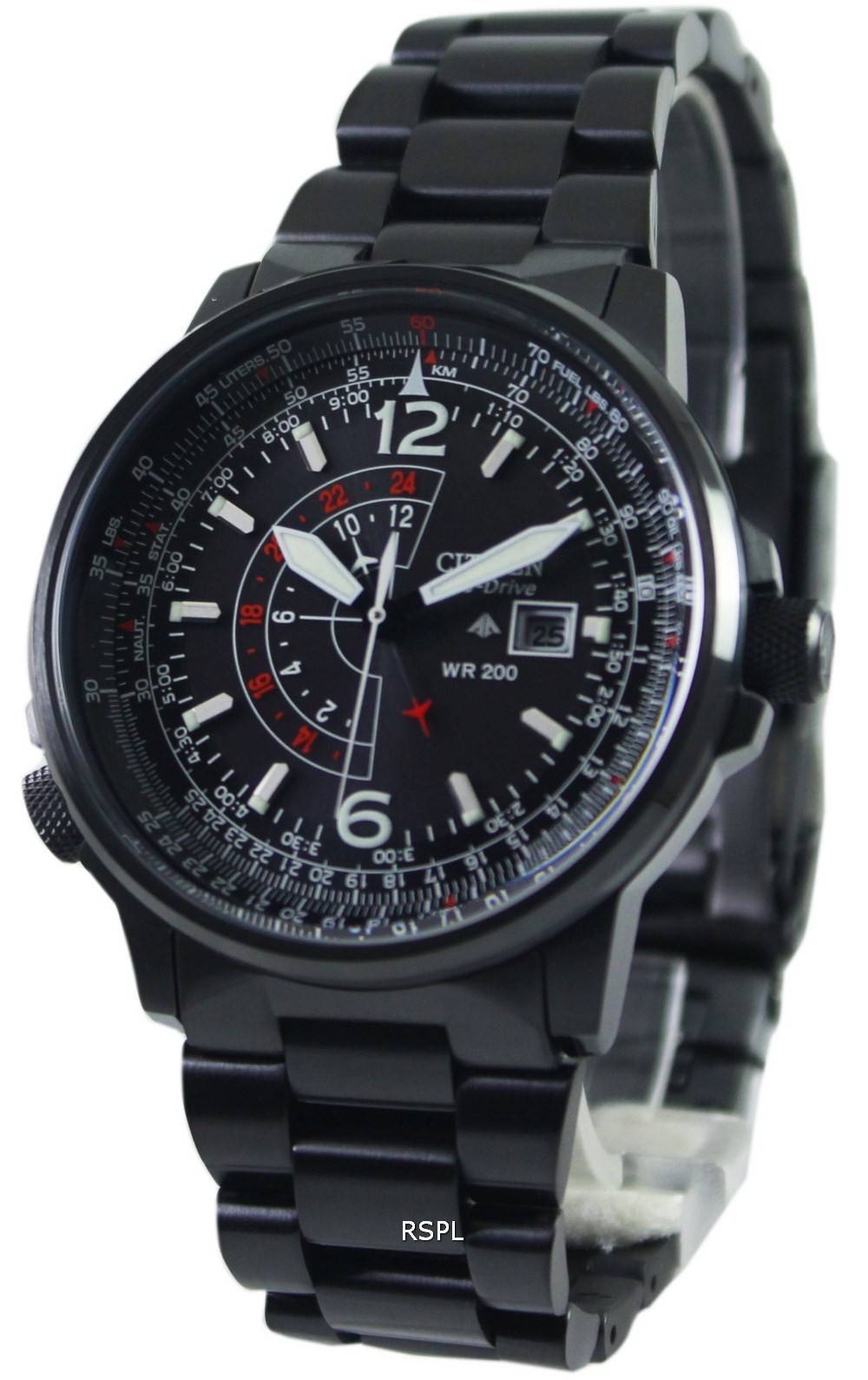 Citizen Promaster Sky Eco Drive NightHawk pilote BJ7019-62F