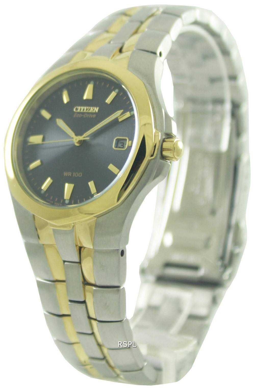 Montre Citizen Eco-Drive deux tons BM0194 - 53L masculin