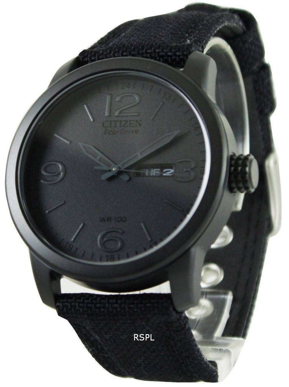 Montre pour homme Citizen Eco-Drive avec bracelet en nylon BM8475-00F