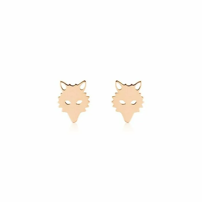 Achat Boucles d'oreilles GINETTE NY WOLF en or rose