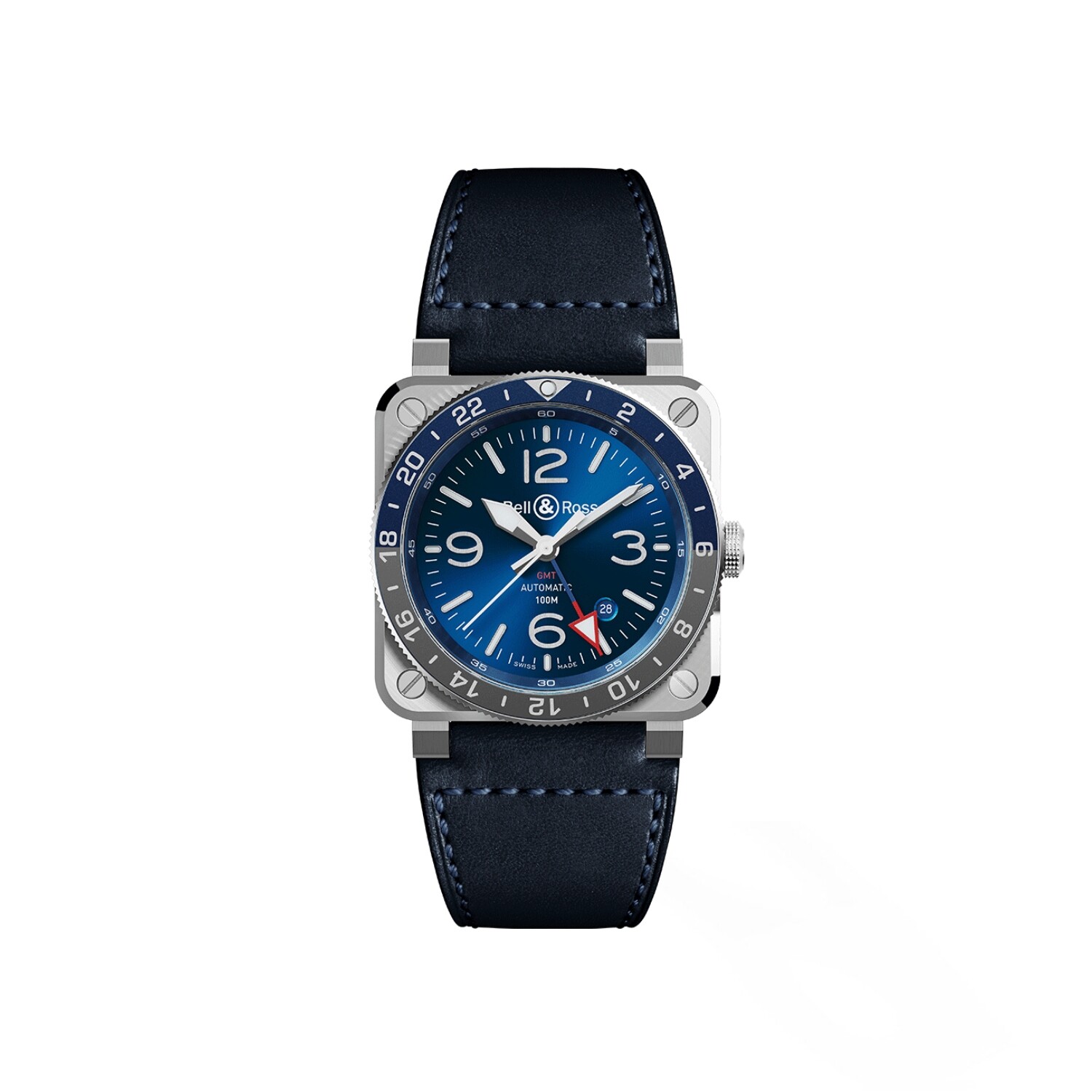 Achat Montre Bell & Ross BR03-93 GMT Blue