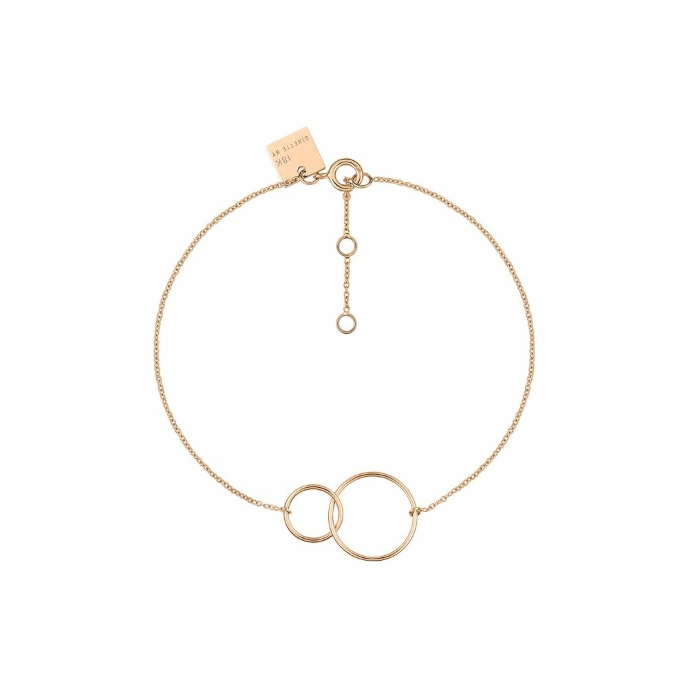 Achat Bracelet Ginette NY Tiny FUSION en or rose