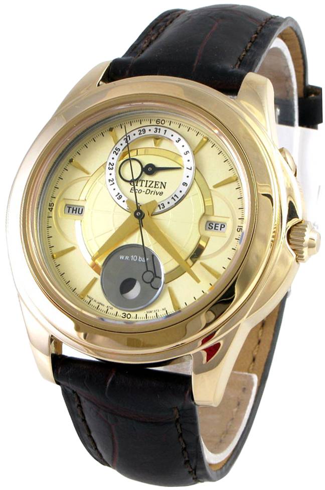 Moon Phase calendrier de Citizen Eco-Drive BU0003 - 02P
