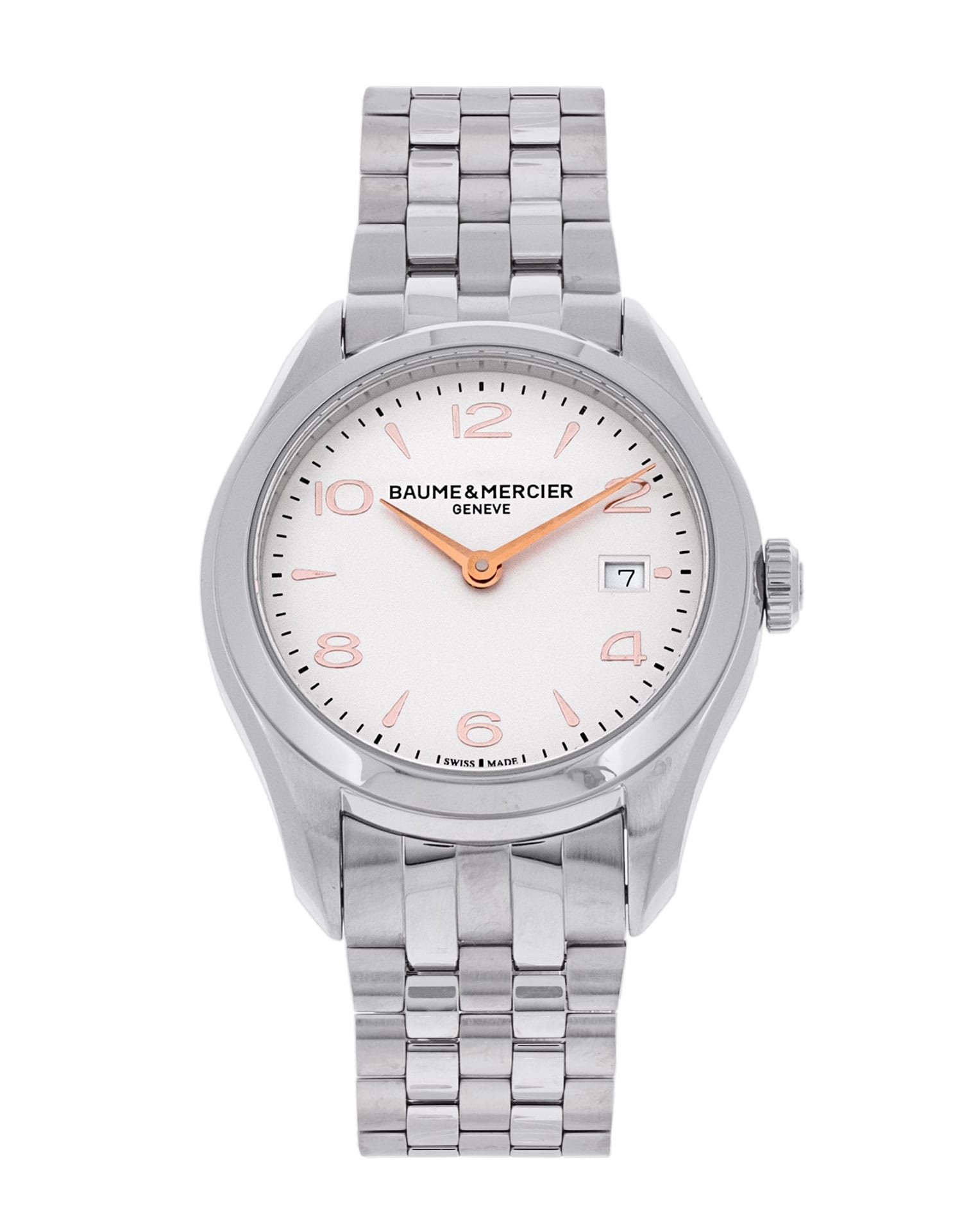 Baume et Mercier Clifton - cadran Argent