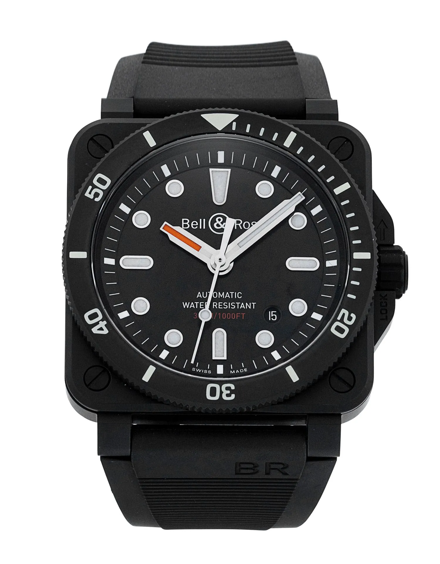 Bell and Ross BR03-92 - cadran Baton noire